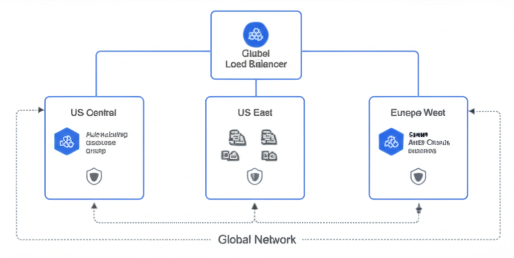 GCP Multi-Region Load Balanced Deployment